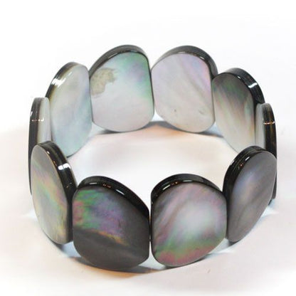 Perlmutt-Armband Tahiti, 20 x 28mm  - 1