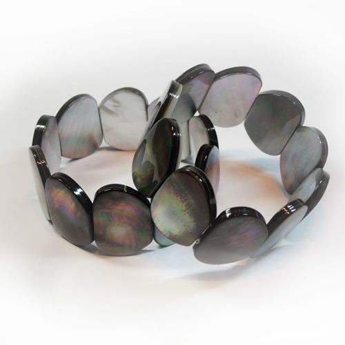 Perlmutt-Armband Tahiti, 20 x 28mm  - 2