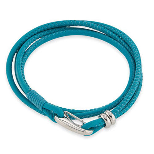 Leder Armband Kelly Türkis