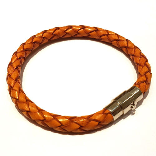 Leder Armband Juno Camel