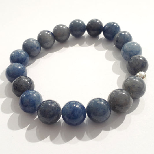 Blauquarz Armband 10mm  - 2