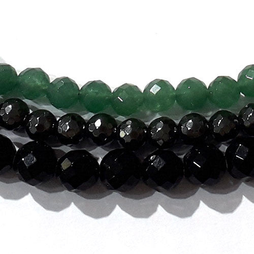 Collier Aventurin-Hämatit-Onyx  - 2