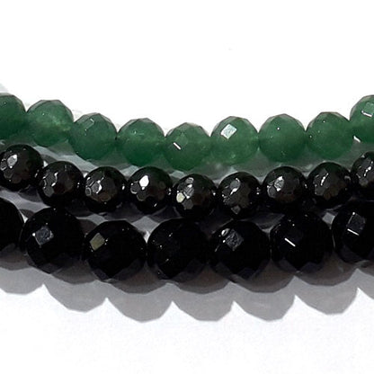 Collier Aventurin-Hämatit-Onyx  - 2