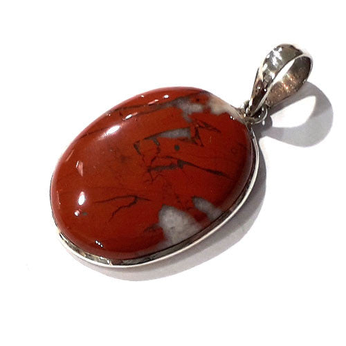 Roter Jaspis Anhänger  - 1