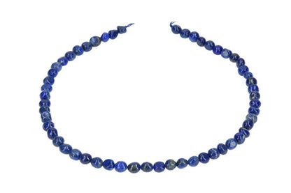 Lapislazuli Nuggetstrang ca. 5x7 mm  - 1