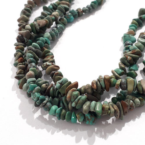 Türkis Splitterstrang 4-6 mm  - 1