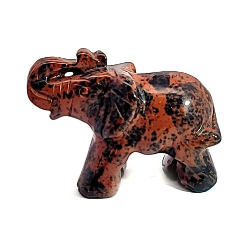 Elefant Mahagoniobsidian 5 cm