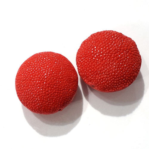 Rochenleder Disc kirschrot (1 Stück)  - 1