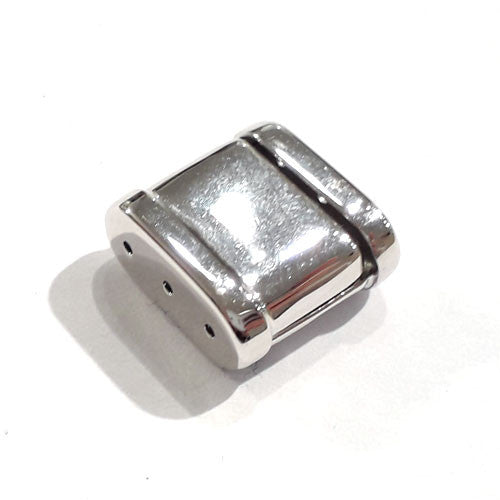 Armbandschließe Square, Silber rhodiniert  - 1