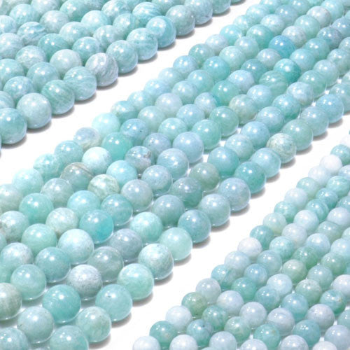 Amazonit Kugelstrang 6mm  - 1