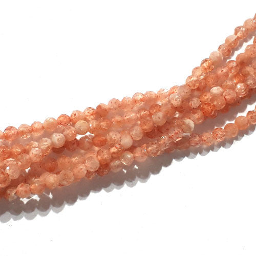 Sonnenstein Strang facettiert 2,5mm  - 1