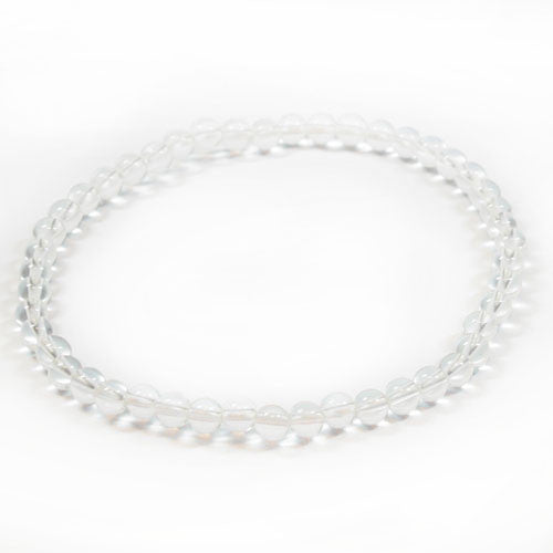 Bergkristall Kugel-Armband 4mm  - 3