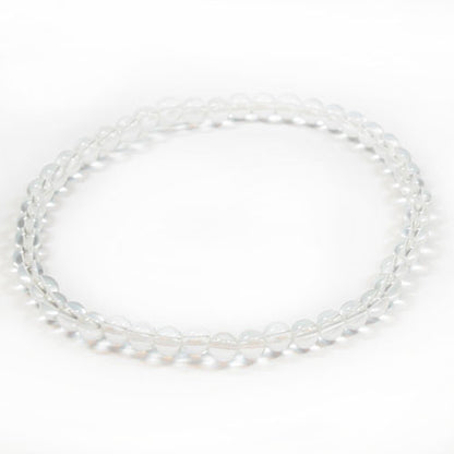 Bergkristall Kugel-Armband 4mm  - 3
