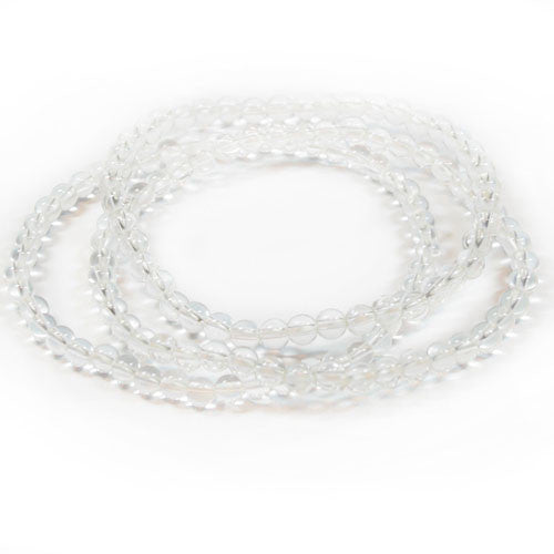 Bergkristall Kugel-Armband 4mm  - 4