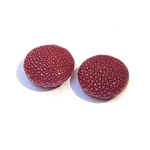 Rochenleder Disc weinrot (1 Stück)  - 1