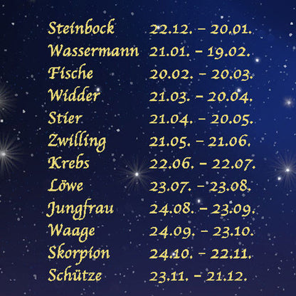 Sternzeichen Widder mit zwei Ösen Silber  - 4