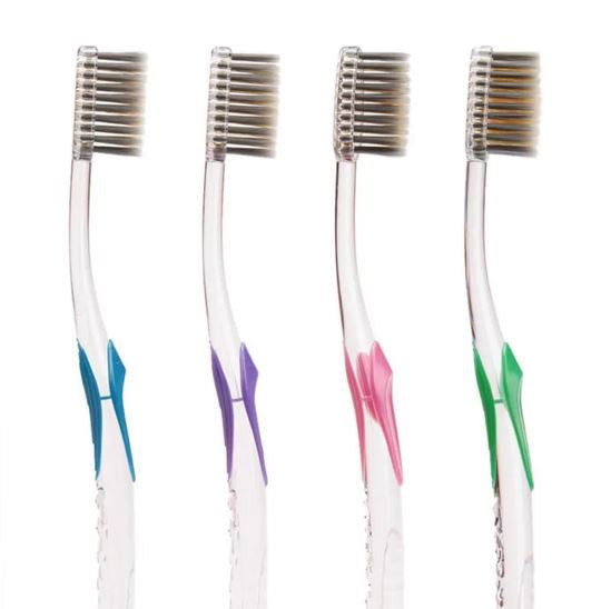 Zahnbürste Edelschungit + Gold  - 3