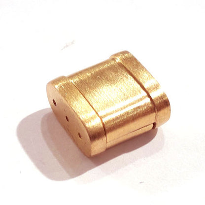 Armbandschließe Square, Silber rosé vergoldet matt  - 1