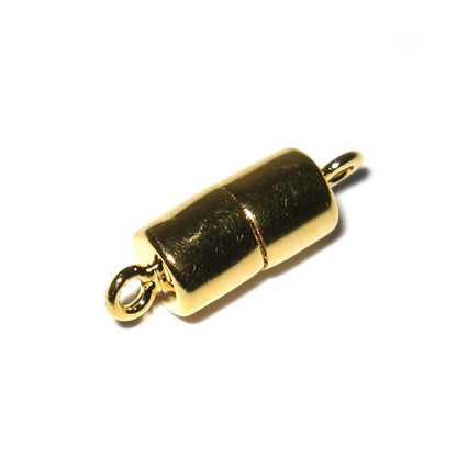 Magnetzylinderschließe 6 mm, Silber vergoldet  - 1