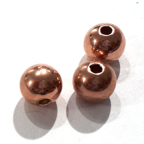 Kugel 14 mm Silber rosé vergoldet  - 1