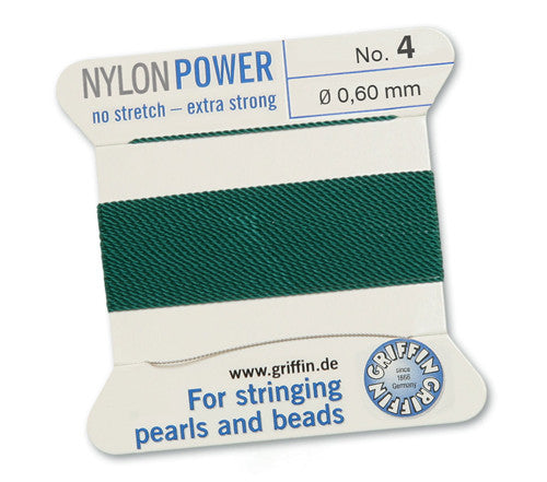 Nylon Power Perlseide grün Griffin - 1