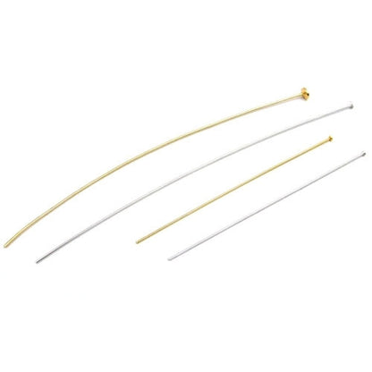 Stifte mit Platte 8cm, Silber vergoldet Griffin - 1