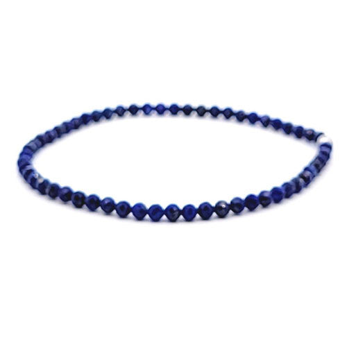 Lapislazuli Armband facettiert 3 mm  - 1