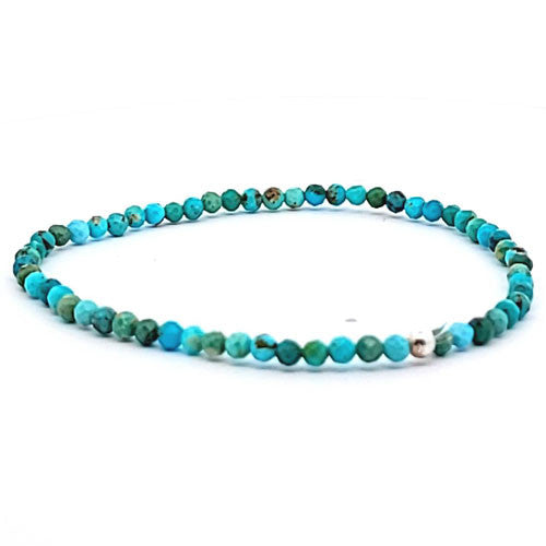 Türkis Armband facettiert 3 mm  - 2