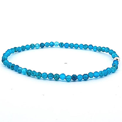 Apatit Armband facettiert 3 mm  - 1