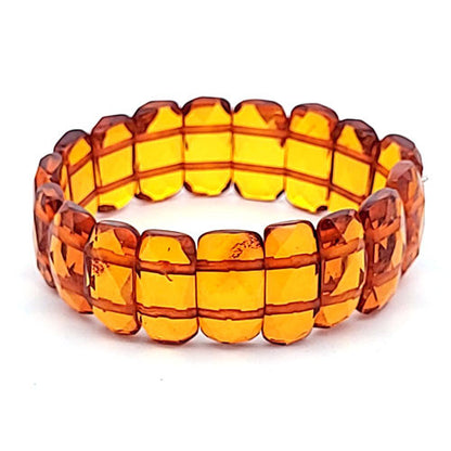 Bernstein Armband, facettiert  - 2