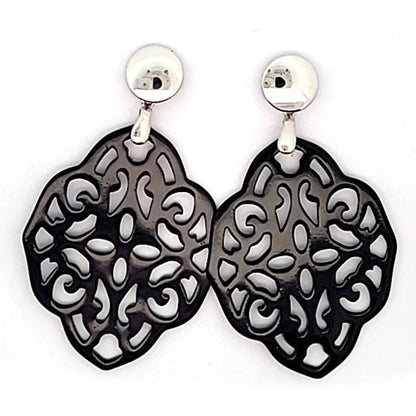 Clip/Steinhalter (Öse) silber rhodiniert Steindesign - 2