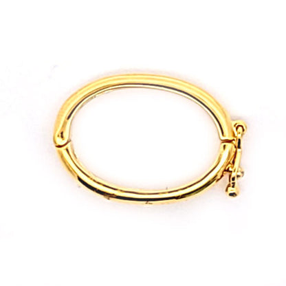 Ketten-Verbinder (Kettenraffer) Classic M, silber vergoldet  - 1