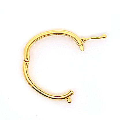 Ketten-Verbinder (Kettenraffer) Classic M, silber vergoldet  - 2