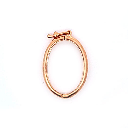 Ketten-Verbinder (Kettenraffer) Classic M, silber rosé vergoldet  - 1