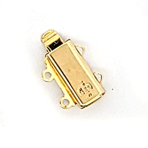 Armbandschließe Kasten Square 2-reihig  - 3