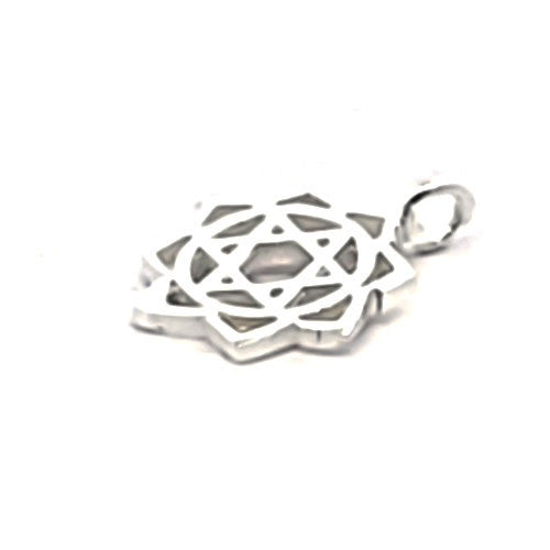 Herz Chakra silber  - 1