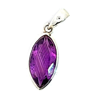 Amethyst Anhänger facettiert  - 4