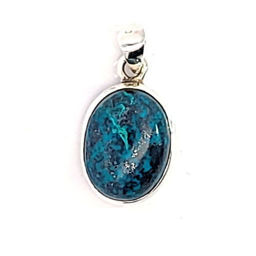 Chrysokoll Anhänger  - 1