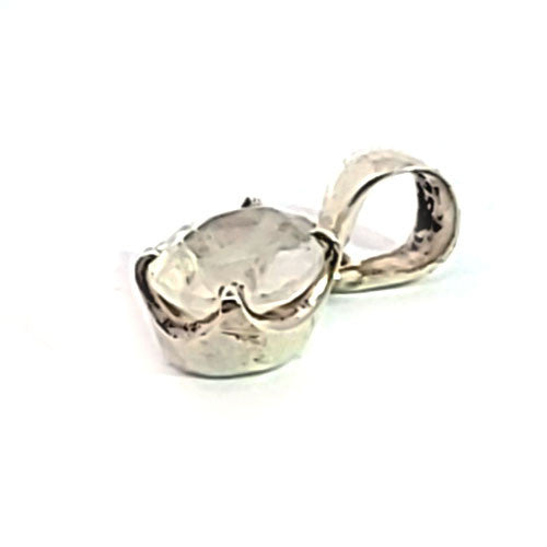 Mondstein Anhänger facettiert  - 2