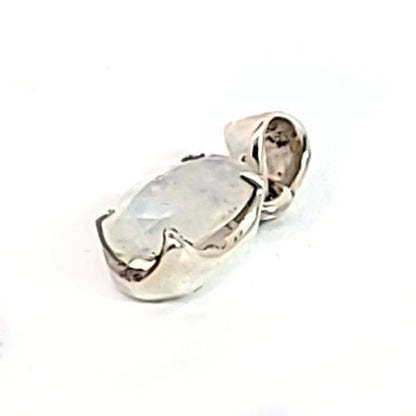 Mondstein Anhänger facettiert  - 1