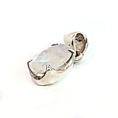 Mondstein Anhänger facettiert  - 1