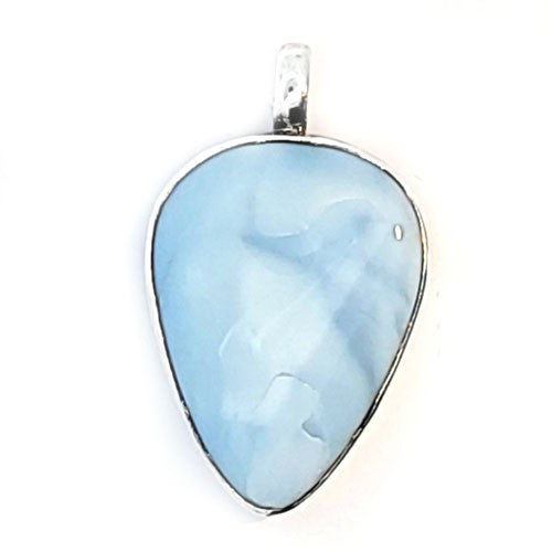 Opalit blau Anhänger  - 1