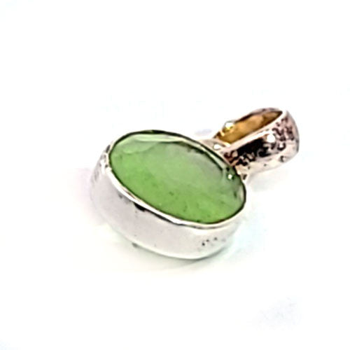 Peridot Anhänger facettiert  - 3