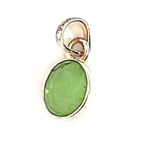 Peridot Anhänger facettiert  - 4