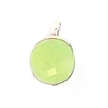 Peridot Anhänger facettiert  - 1