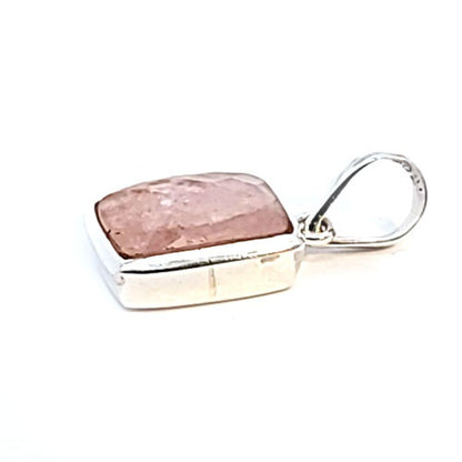 Morganit Anhänger facettiert  - 2