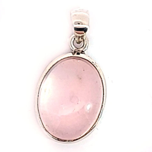 Rosenquarz Anhänger  - 1