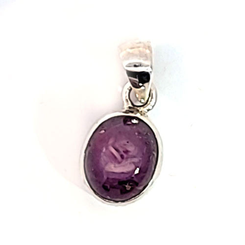 Anhänger Rubin (Sternrubin)  - 1