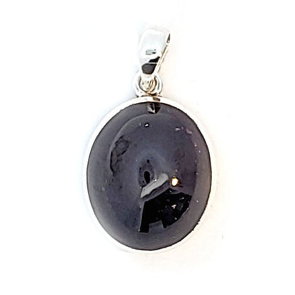 Schwarzer Saphir Anhänger  - 3