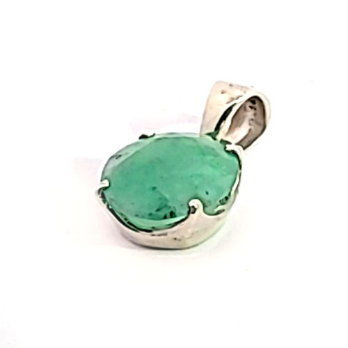 Smaragd Anhänger facettiert  - 3